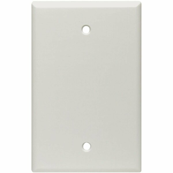 Leviton 1-Gang Midway Thermoset Blank Wall Plate, White 003-80514-00W